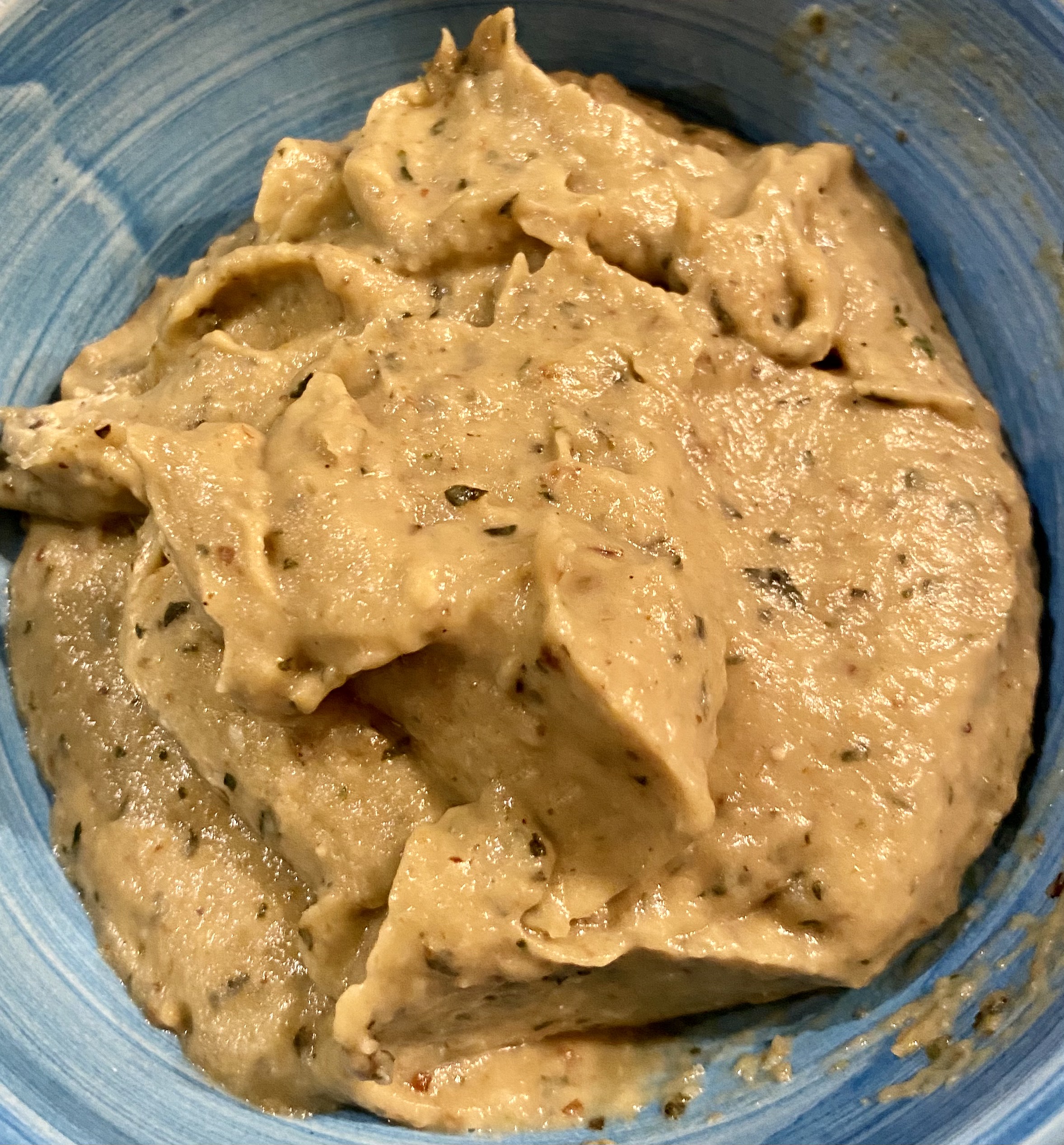 Salsa di melanzane al basilico
