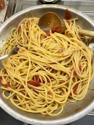 Spaghetti all’arrabbiata classici 