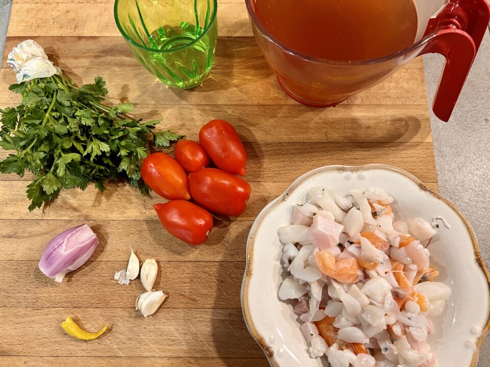 Sugo di pesce fresco misto