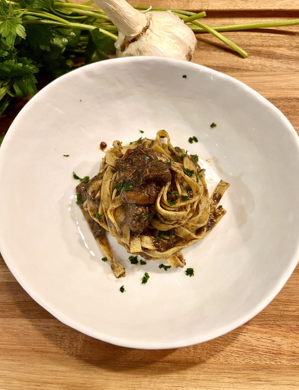 Tagliatelle ai funghi misti