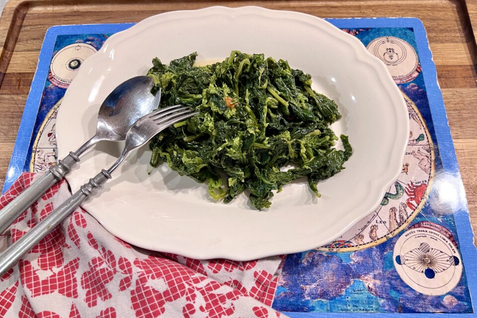 Cime di rapa spadellate