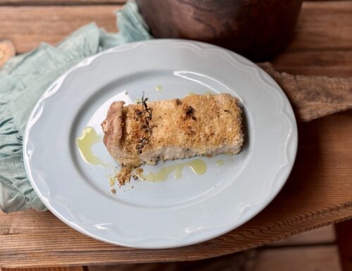 Nasello gratinato al forno