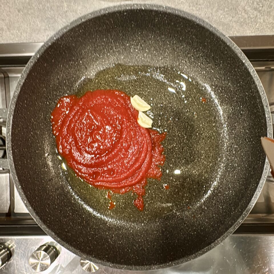 Luganega e fagioli borlotti
