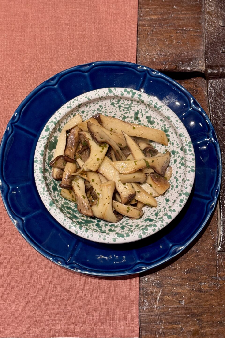 Funghi cardoncelli in padella