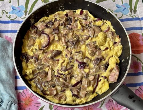 Frittata con il lesso