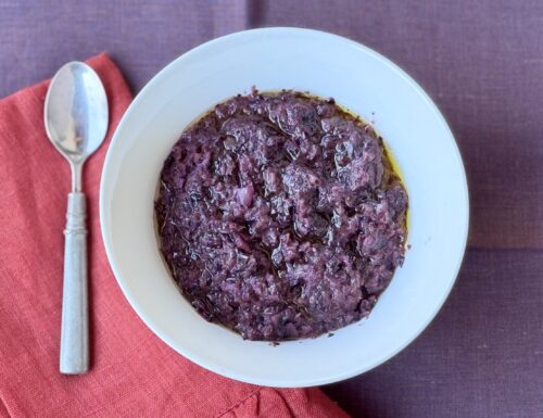 Crema di radicchio rosso facile