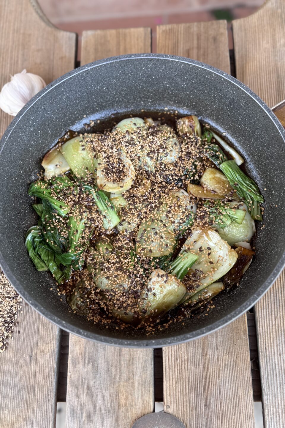 Pak-Choi in padella facile e veloce
