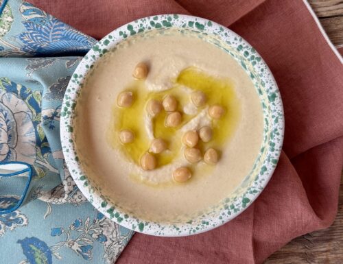 Hummus di ceci fatto in casa