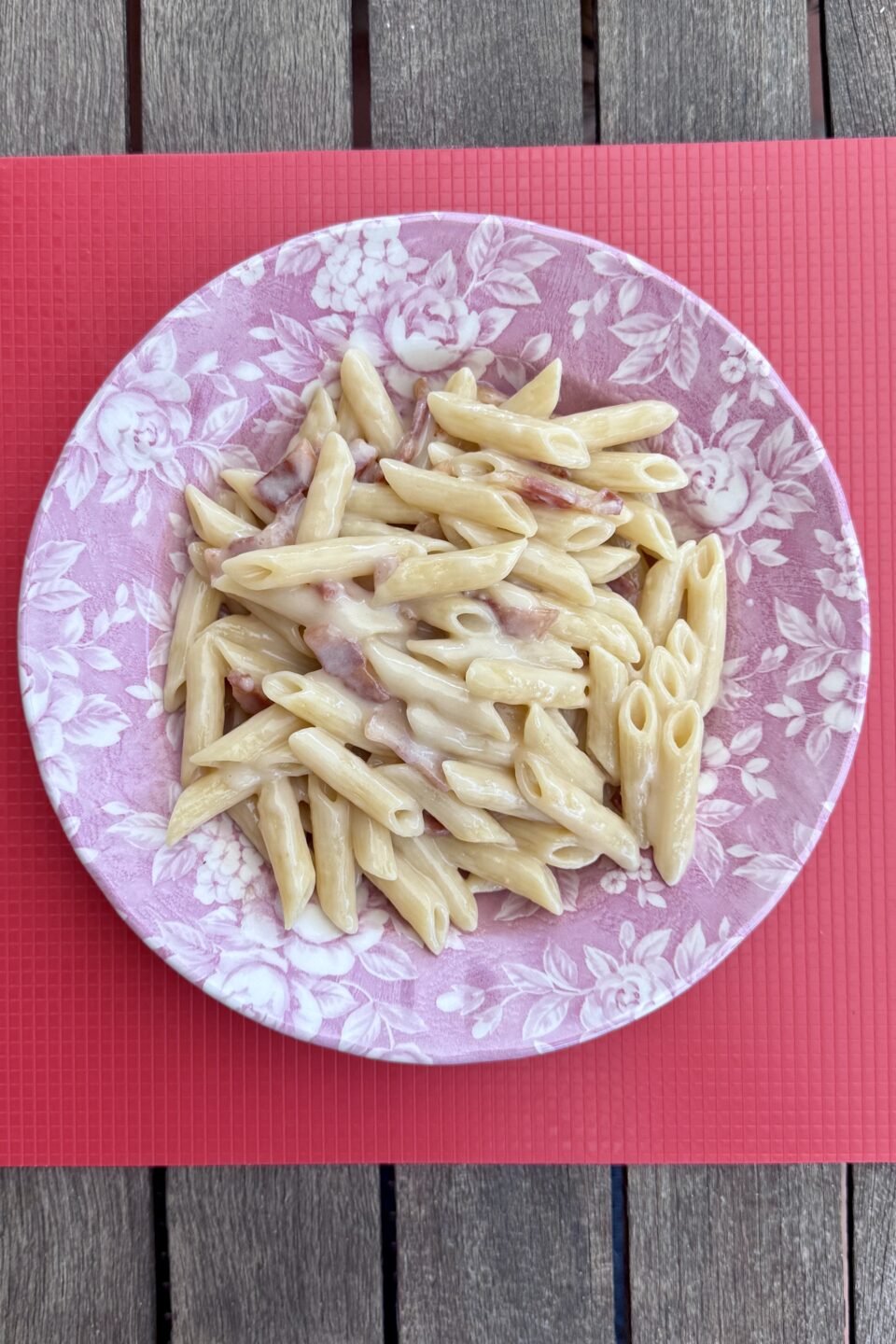 Penne alla gricia