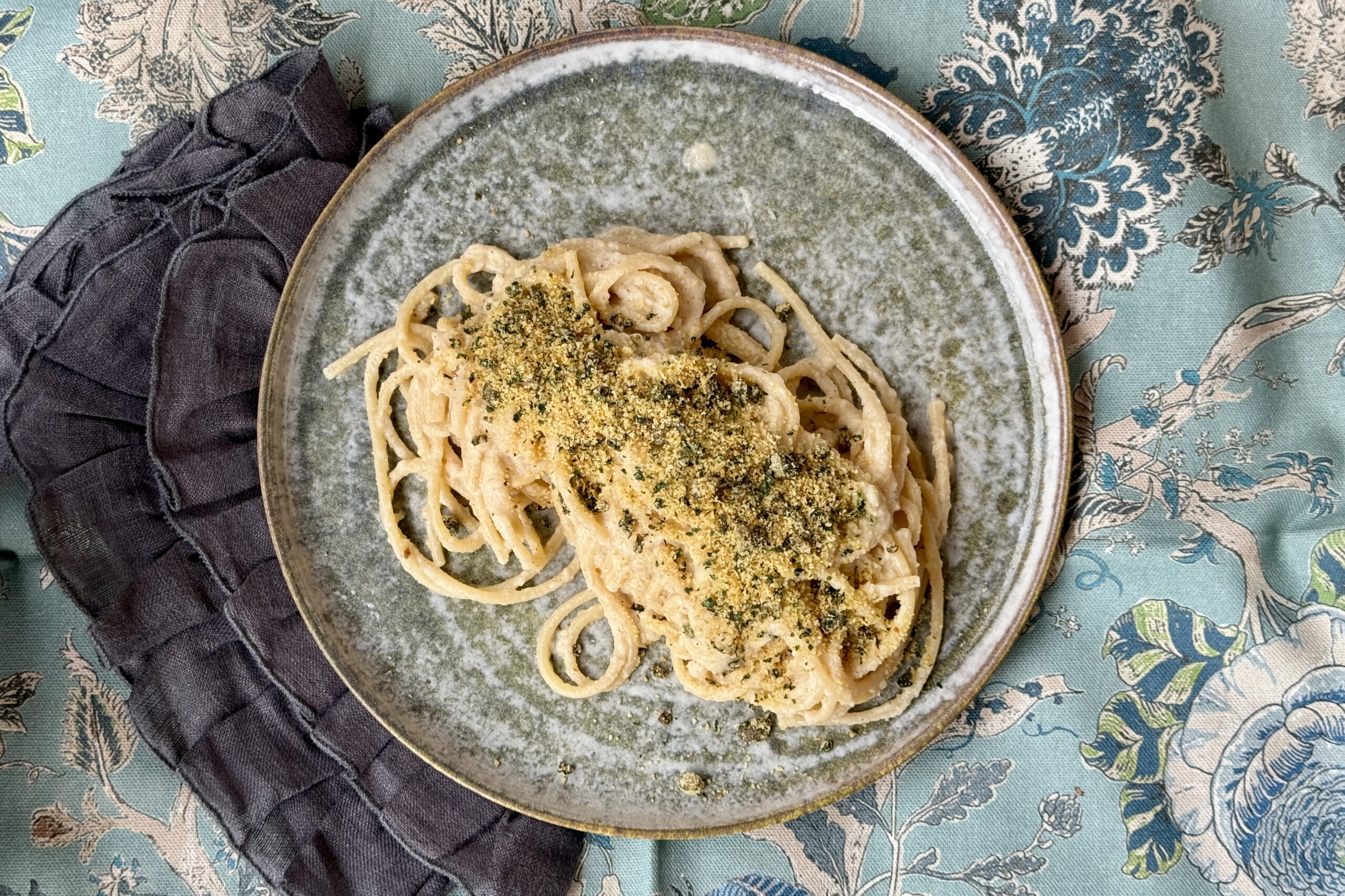 Spaghetti cavolfiore e pangrattato