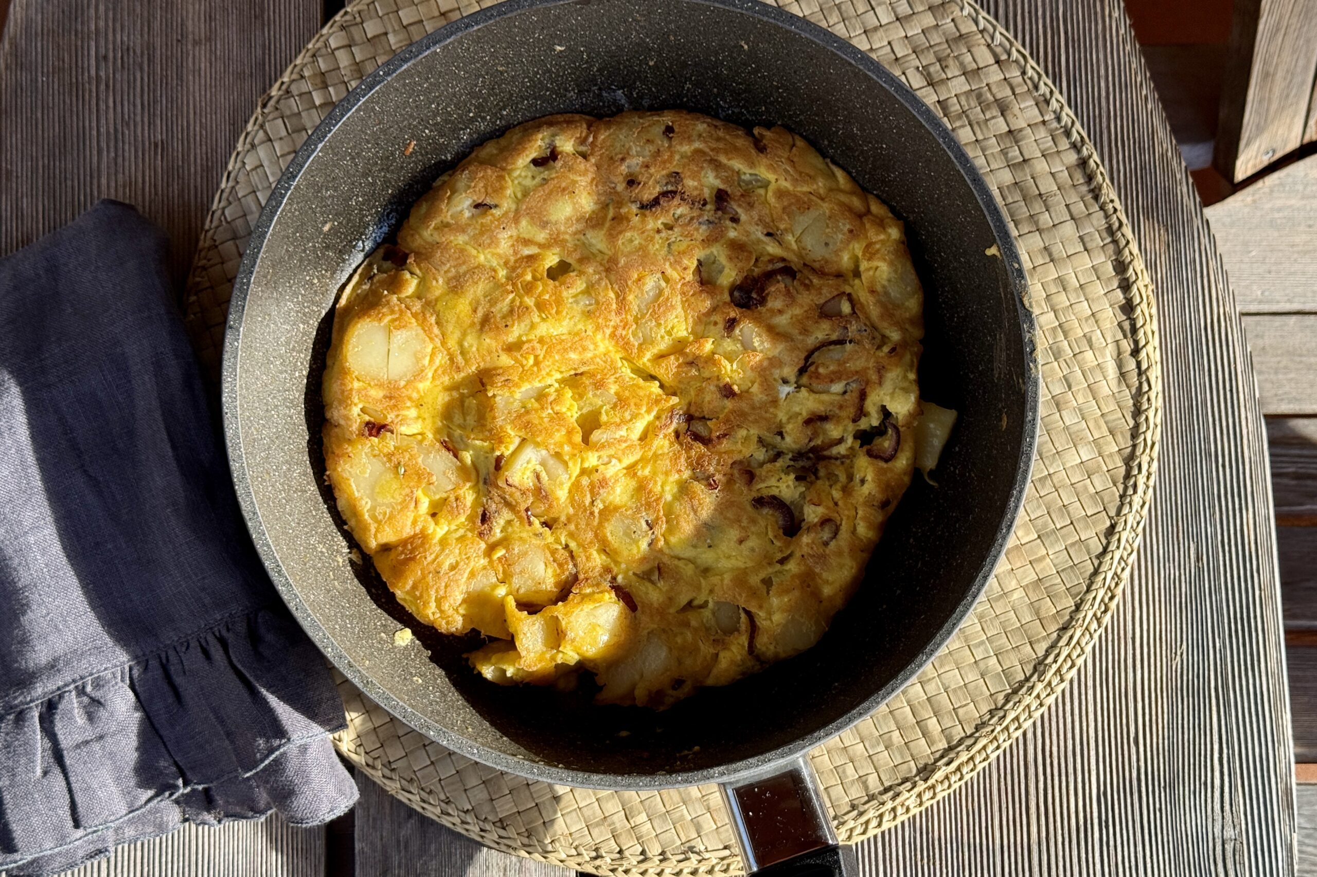 Frittata di cipolle e patate