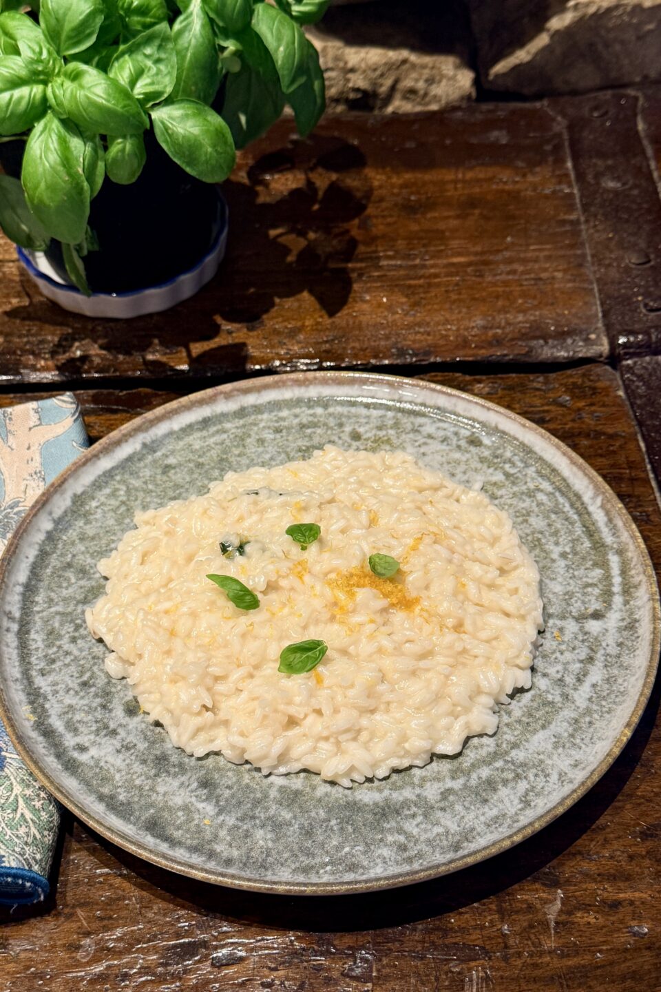 Risotto al limone cremoso e perfetto