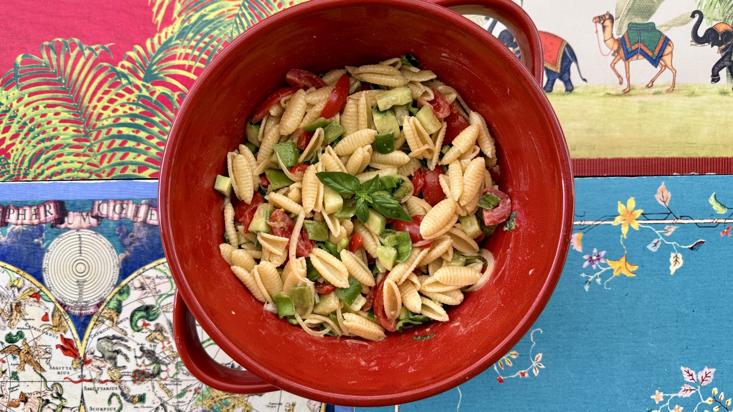 Insalata estiva di malloreddus con friggitelli