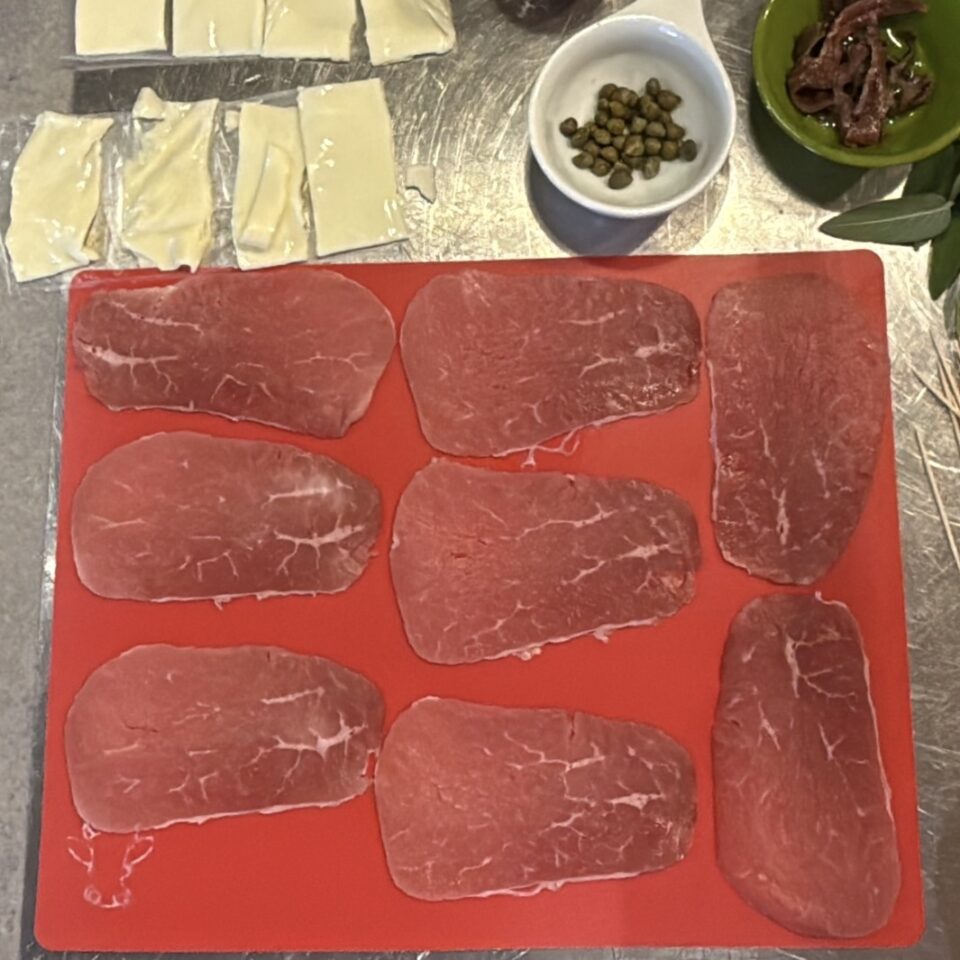 Involtini ripieni in padella