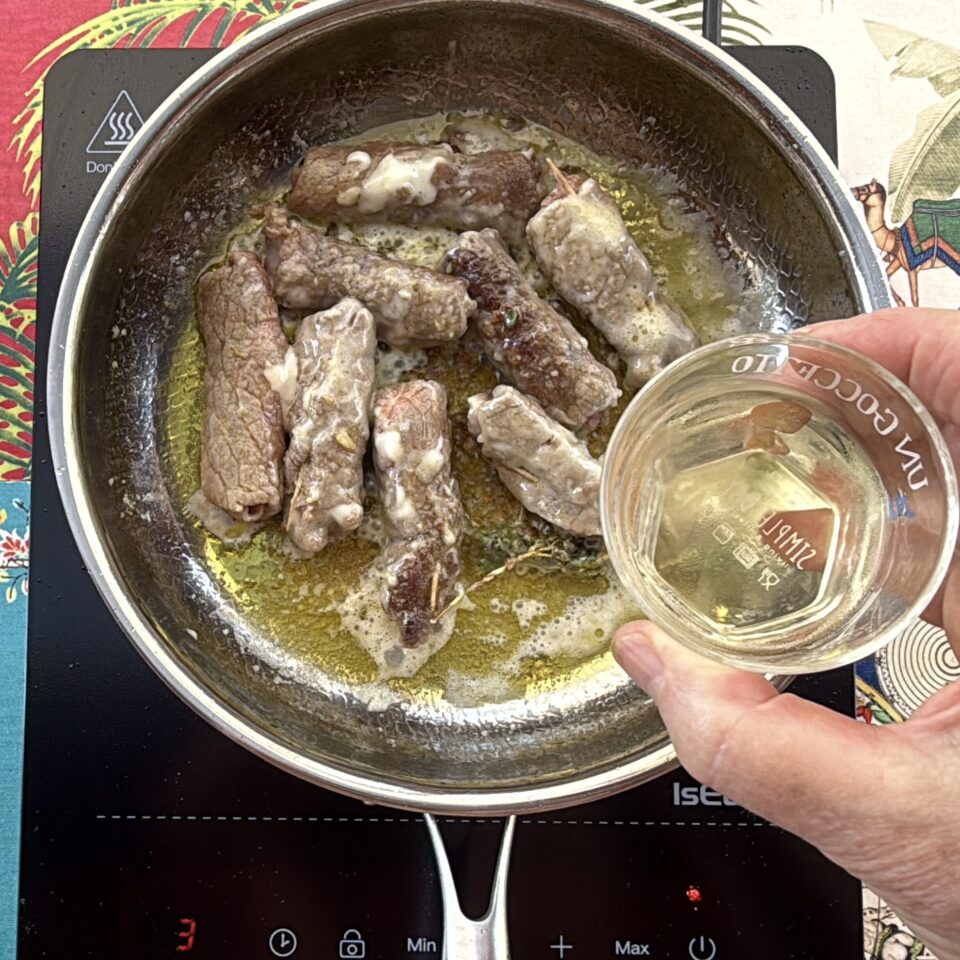 Involtini ripieni in padella